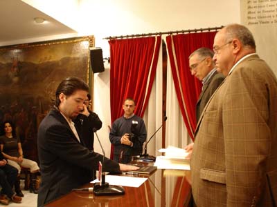 Toma de posesin de ocho funcionarios de carrera del Ayuntamiento de Lorca